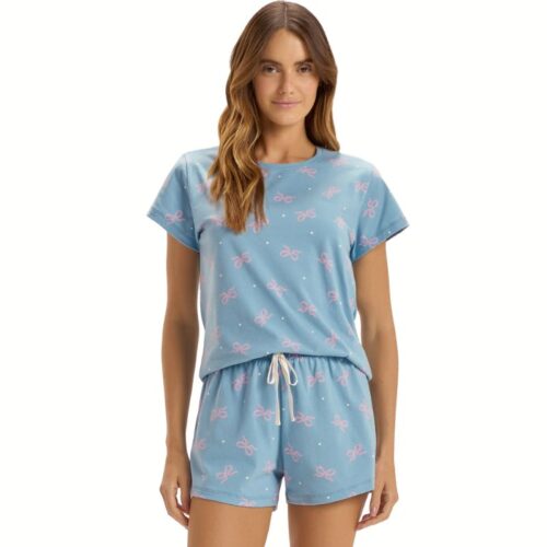 PIJAMA MGA LAÇOS - COR COM AMOR